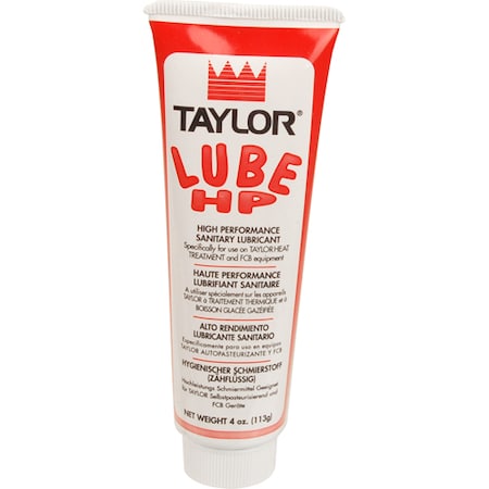 Taylor Freezer Lubricant, Hi Performance, 4 Oz For  - Part# 048232 48232
